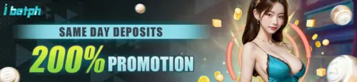 ibetph same day deposit get 200% bonus